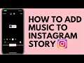 How To Add music On Instagram stories 2021