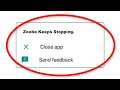 How To Fix Zooba Keeps Stopping Error Android & Ios - Fix Zooba App Not Open Problem