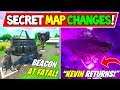 *NEW* FORTNITE SECRET MAP CHANGES "IT X Fortnite" + "Cube Returning at Fatal Fields!"