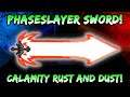 NEW Phaseslayer Sword! Terraria Calamity Rust & Dust Draedon's Arsenal Melee Weapon - 1.4.5 Update!
