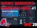 NHL 20 l Quebec Nordiques Franchise Mode #1 "Bonjour!"