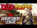 Pacifist 5e D&D Character Builds for Adventurers League