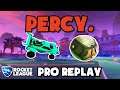 percy. Pro Ranked 2v2 POV #39 - Rocket League Replays