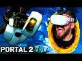 Portal 2 VR - Test Chamber Challenge - Half Life Alyx