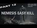 RESIDENT EVIL 3 REMAKE Walkthrough Gameplay Part 12 - nemesis boss fight (RE3 NEMESIS) No Commentary