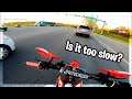 Riding The Apollo RFZ Dirt/Pit Bike In Traffic! (Chinese Dirt Bike Review)