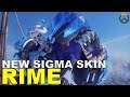 RIME - NEW SIGMA SKIN! - WINTER WONDERLAND EVENT 2019 - OVERWATCH