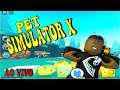 ROBLOX AO VIVO - Pet Simulator X! 🚂 STEAMPUNK!! GANHE PETS