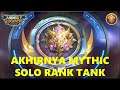 [Solo Rank Tank] Akhirnya Mythic Juga, User Tank Wajib Masuk - Mobile Legends Bang Bang