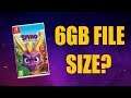 Spyro Reignited Trilogy Switch File Size Confirmed! (A Day One Download?)
