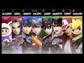 Super Smash Bros Ultimate Amiibo Fights  – Request #18555 4 team hair battle