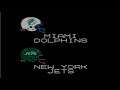Tecmo Super Bowl (NES) (Season Mode) Week #5: Dolphins @ Jets