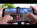 TEST GAME FREE FIRE ON BLACK SHARK 2 I USING MEMO ICE CLIP PHONE COOLER
