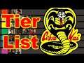 The Cobra Kai Character Tier list