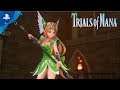 Trials of Mana | Character Spotlight Trailer: Hawkeye and Riesz | PS4