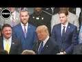 Trump Talks Impeachment During LSU White House Visit