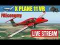 X Plane 11.50b17 VR Aerobask DA62 - FSEconomy KCLT To KROA