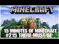 #215 There must be, 15 minutes of Minecraft, PS4PRO, gameplay, playthrough