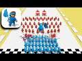 Army Rush 👮🏃‍♂️ All Levels Gameplay Walkthrough - Tutorial Level 1-4 (iOS,ANDROID)