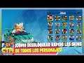 CÓMO DESBLOQUEAR RÁPIDO LAS SKINS DE TODOS LOS PERSONAJES | CRASH TEAM RACING NITRO FUELED