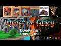 Evolution of Quest for Glory (1989 - 1998) by Sierra On-Line - point and click adventure games - PC