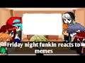 Friday night funkin reacts to memes|+ song  animation CREDITS IN DESCRIPTION