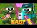Monster School : BREWING ZOMBIE BABY LIFE - Minecraft Animation