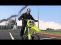 Motorcycle vs Airplane Mission - Caida Libre - GTA V