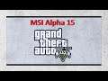 MSI Alpha 15 A3DD: Grand Theft Auto V benchmark test (AMD Ryzen 7 3750H, Radeon RX 5500M)