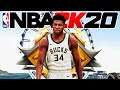My LEGEND GIANNIS BUILD is a DEMIGOD on nba 2k20...