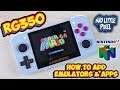 Retro Game 350 N64 Test & How To Add Emulators & Apps! RG350