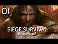 SIEGE SURVIVAL GLORIA VICTIS Gameplay w/ Commentary | 01 | Defend This MEDIEVAL CITY!