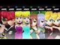 Smash Mods Ultimate:   4 Team Girl Battle