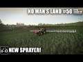 Spraying Fertilizer & Spreading Digestate - No Man's Land #50 Farming Simulator 19 Timelapse