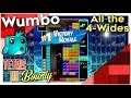 Tetris 99 Bounty - "All the 4-Wides"