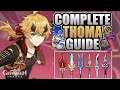 THOMA - COMPLETE GUIDE - 3★/4★/5★ Weapons, Mechanics, Artifacts, Team Comps | Genshin Impact