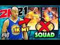 WE GOT THE BEST 1K MT POINT GUARD TO WIN A RING IN NBA 2K21 MyTEAM!! | NO MONEY SPENT SQUAD #40