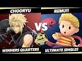 4o4 Smash Night 38 Winners Quarters - chooryu :) (Cloud) Vs. REMU!! (Lucas) SSBU Ultimate Tournament