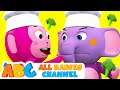 ABC | Yes Yes Vegetables Song | 3D Nursery Rhymes By All Babies Channel