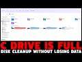 C Drive Full Windows 11 | Fix without loosing data