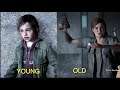 Change In Young Ellie Getting Angry Vs Old Ellie Getting Angry Last of Us 2