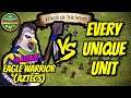 ELITE EAGLE WARRIOR (Aztecs) vs EVERY UNIQUE UNIT | AoE II: Definitive Edition