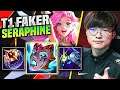 FAKER IS A BEAST WITH SERAPHINE! - T1 Faker Plays Seraphine Mid vs Sylas! | Preseason 11