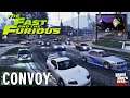 GTA V Online - Convoy de autos de las películas de Rápido y Furioso !