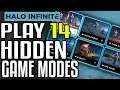 Halo Infinite 14 HIDDEN MODES YOU CAN PLAY NOW - SWAT TACTICAL SLAYER ELIMINATION FFA