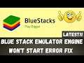 How To Fix Bluestacks Engine Not Working |Bluestacks 5 Beta Engine Won’t Start| Blustacks error 2021