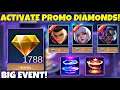 HUGE EVENT! USE PROMO DIAMONDS EVENT | PROMO DIAMOND EVENT - NEW EVENT MOBILE LEGENDS