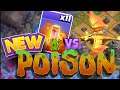 I USED ONLY POISON spells.... And WON!!! "Clash Of Clans"