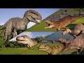 Indominus Rex vs Large Carnivores | Jurassic World Evolution 2