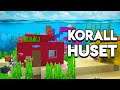 Jag Hittade Ett Korall-Hus I Minecraft!! 😍🐠